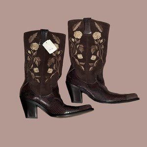 Antonio Melani Justine Brown Suede Boots - Like New!  7M